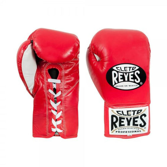 Cleto Reyes Boxing Gloves – Red Professional Lace-up Style