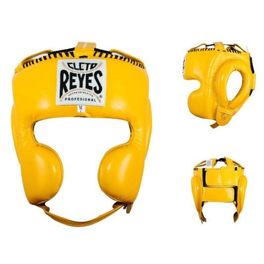 Cleto Reyes Headgear – Yellow Cheek Protection