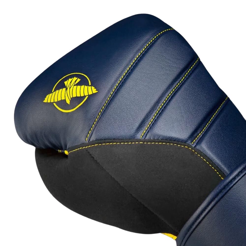 Hayabusa T3 Boxing Gloves - Navy/Yellow | Premium Kickboxing & Muay Thai Training Gloves