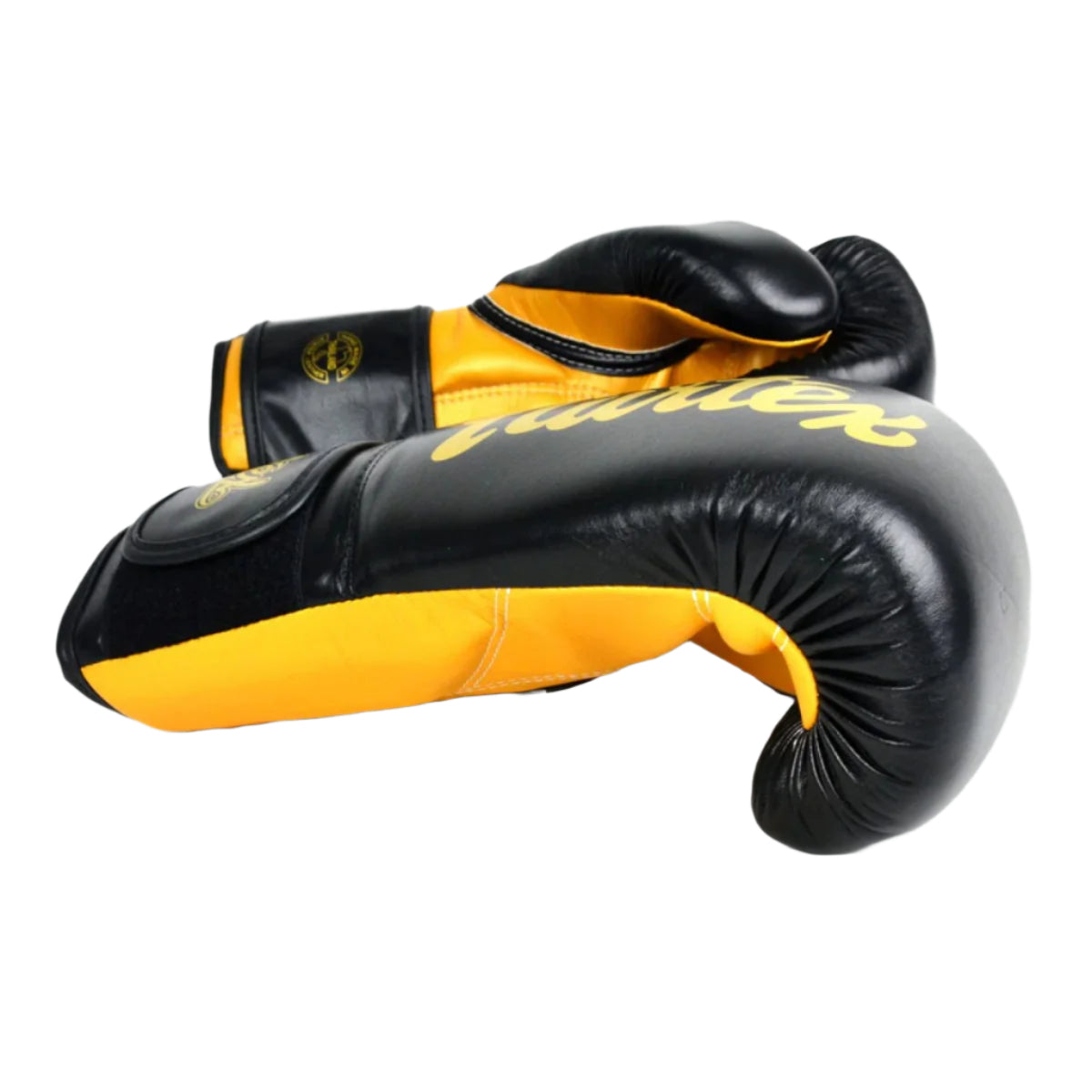 Fairtex BGV18 Super Boxing Gloves Black and Gold