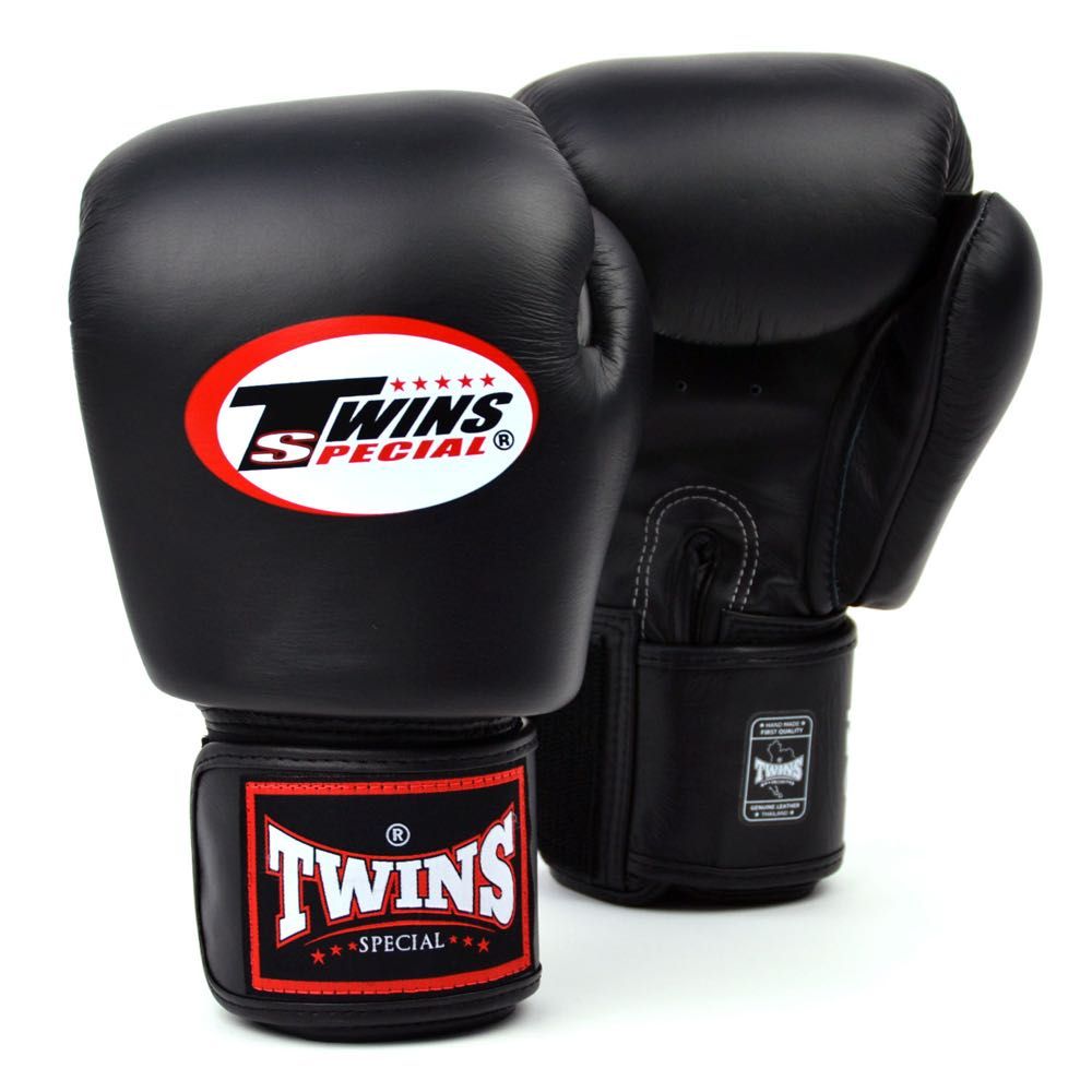 Twins Special Boxing Gloves – Black Muay Thai & Training Gloves
