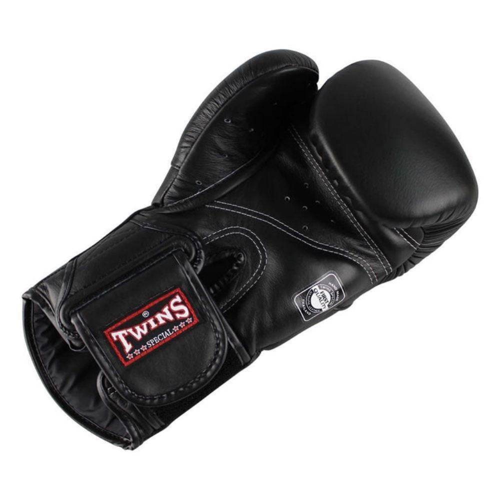 Twins Boxing Gloves – Black Muay Thai & Training Gear