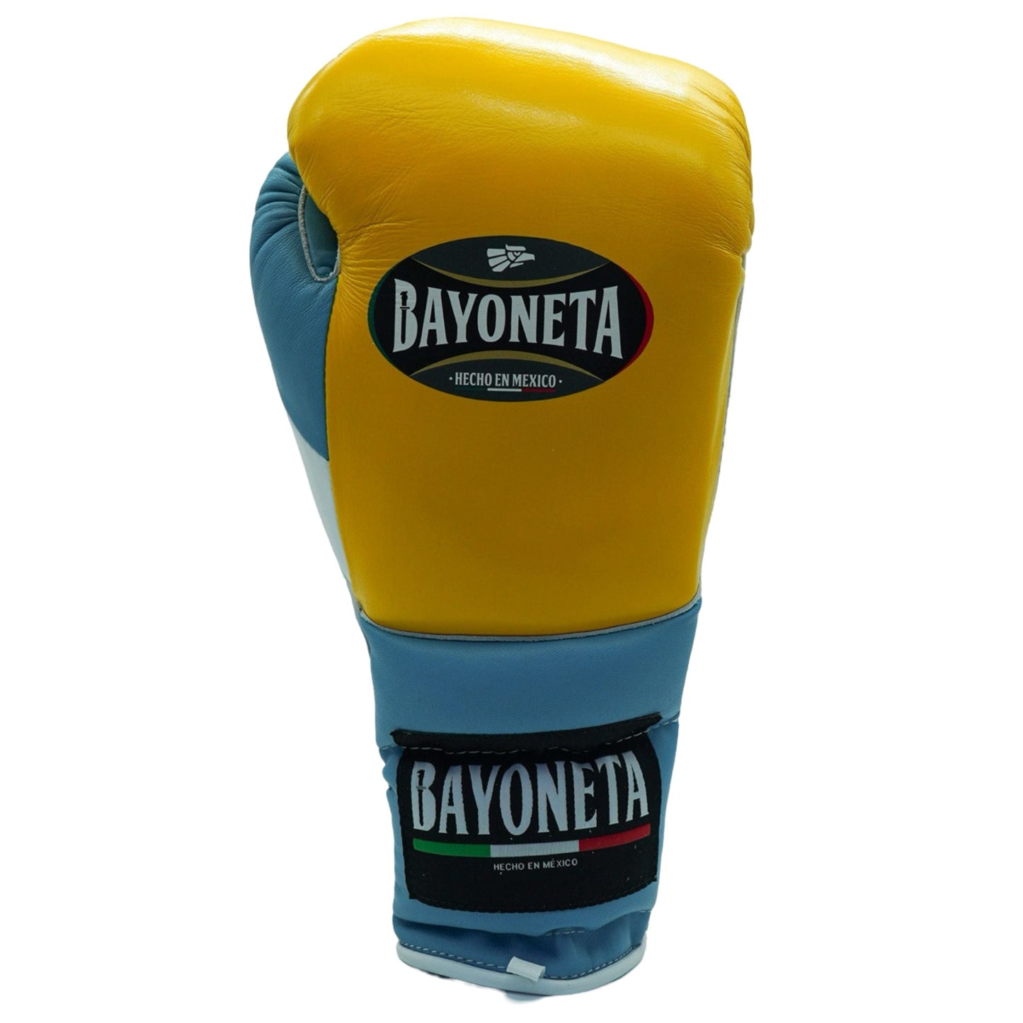 Bayoneta Premium Multilayer Horse Hair Gloves - Yellow/ Icy Blue/ White