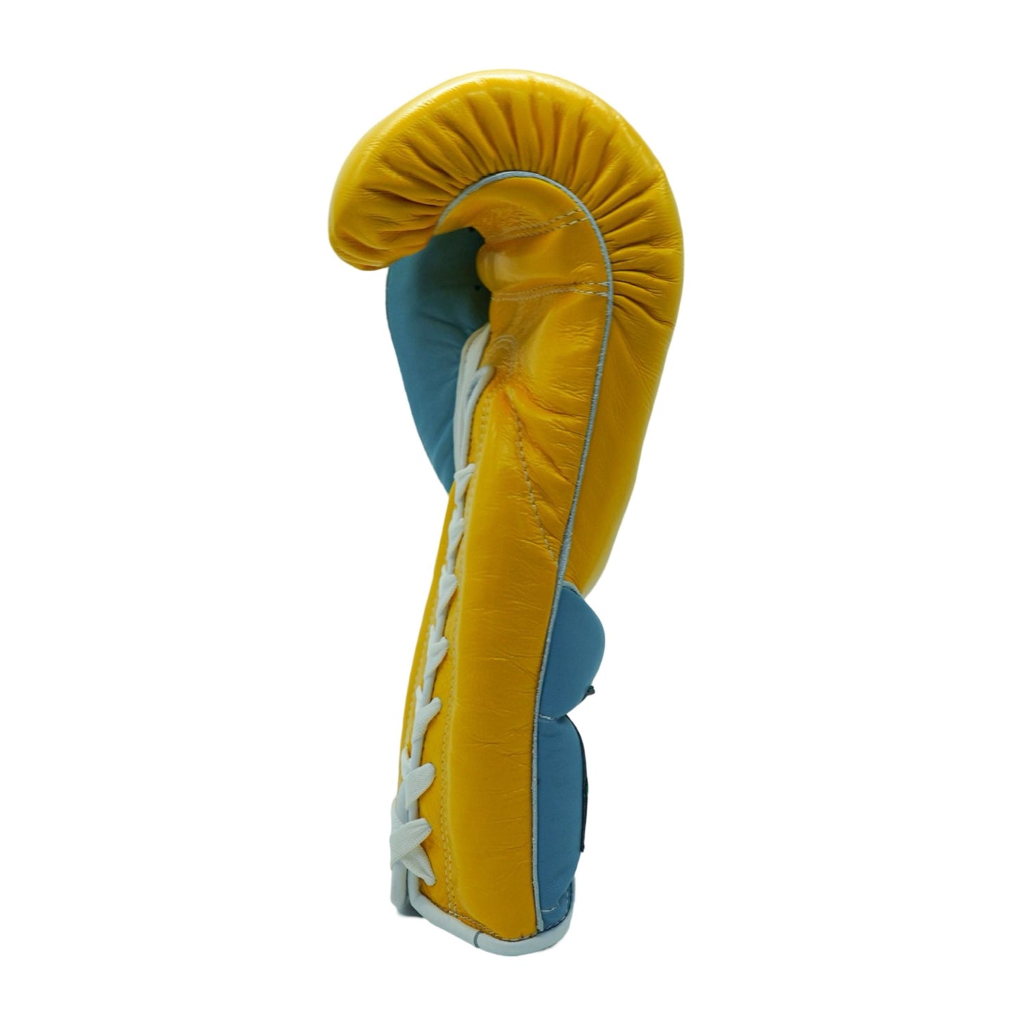 Bayoneta Premium Multilayer Horse Hair Gloves - Yellow/ Icy Blue/ White