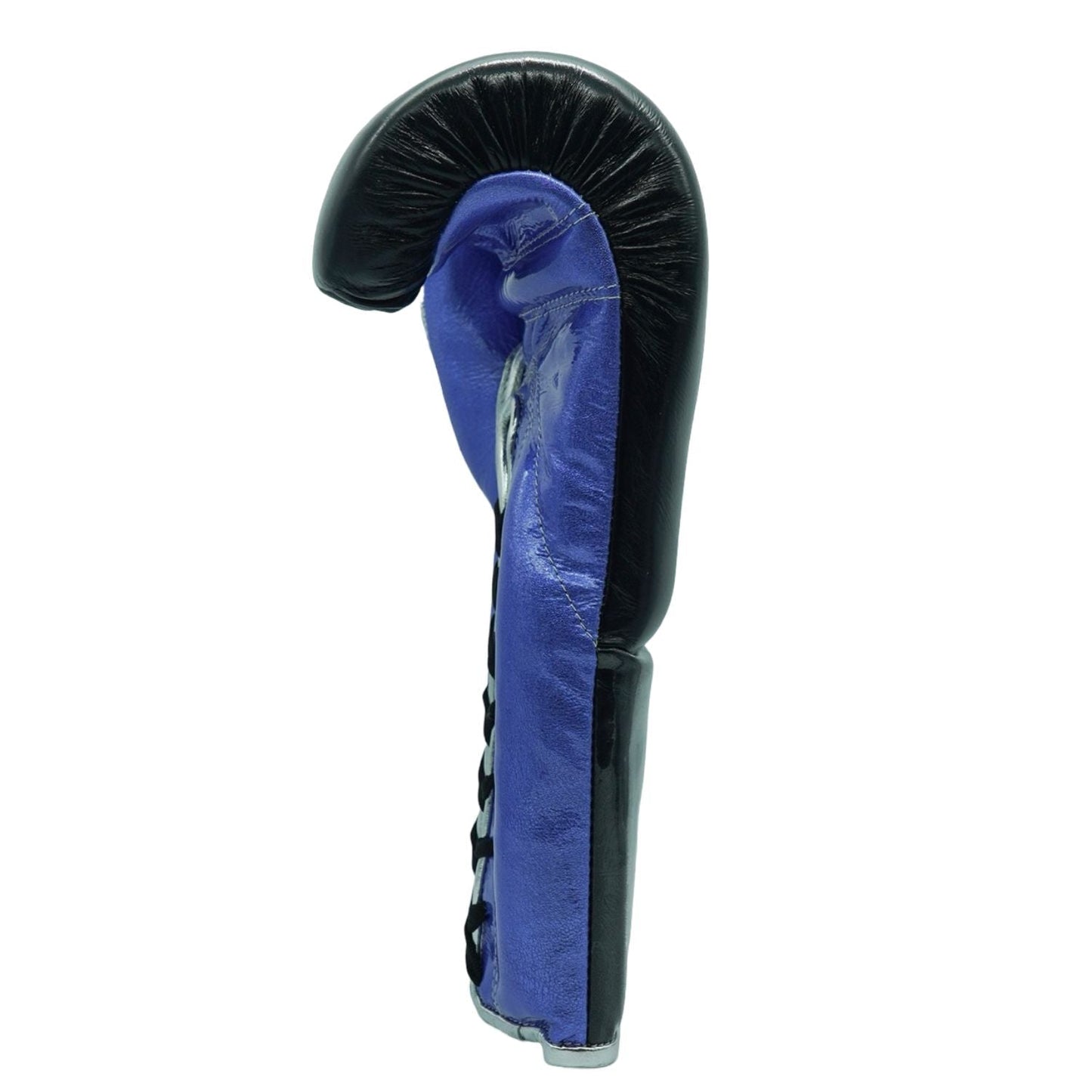 Bayoneta Boxing Gloves Black/ Metallic Royal Blue/ Silver