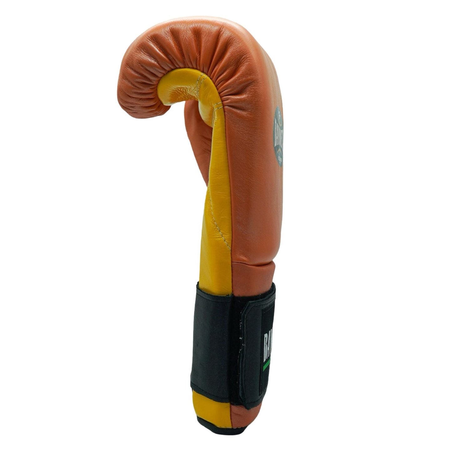 Bayoneta Premium Boxing Gloves – Orange and Yellow Velcro Training Gloves