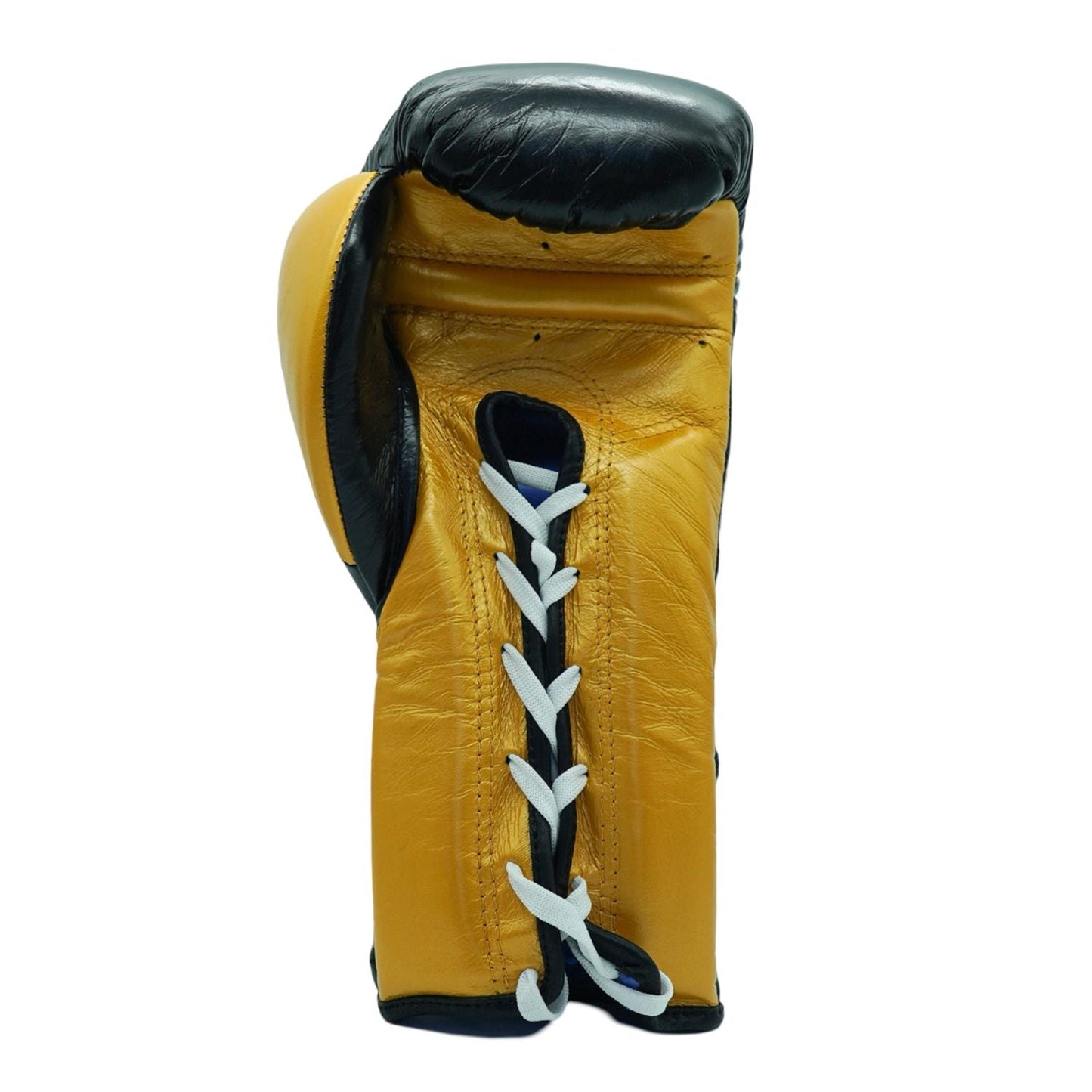 Bayoneta Boxing Gloves – Black and Gold Velcro Mexican-Style Training Gloves