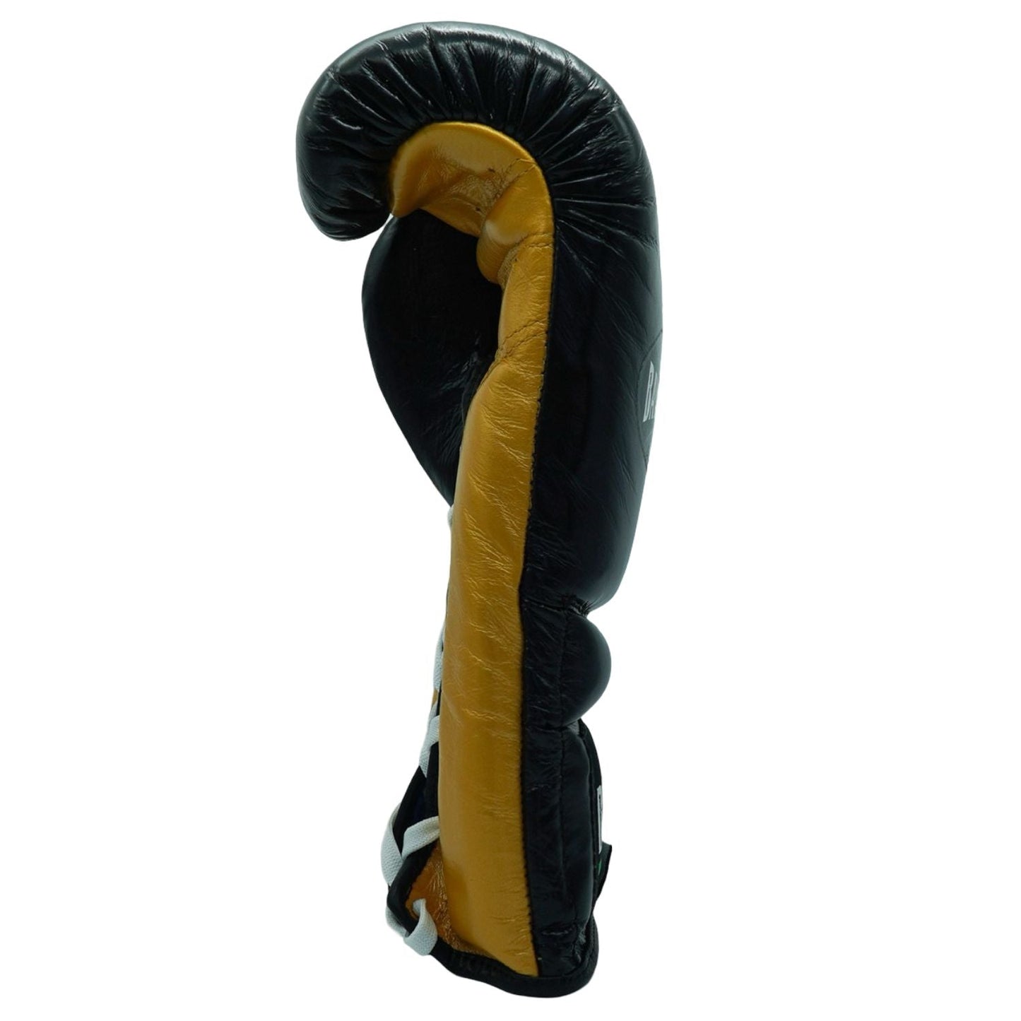 Bayoneta Boxing Gloves – Black and Gold Velcro Mexican-Style Training Gloves