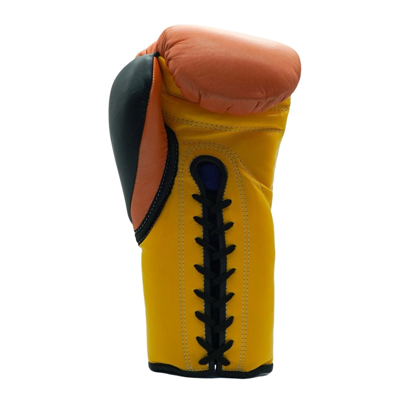 Bayoneta Boxing Gloves – Orange/ Black/ Yellow Velcro Training Gloves
