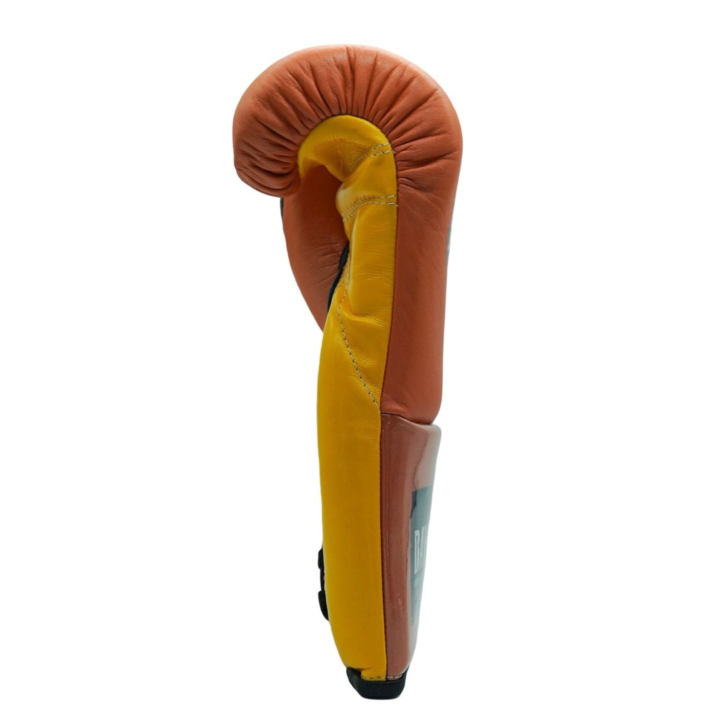 Bayoneta Boxing Gloves – Orange/ Black/ Yellow Velcro Training Gloves