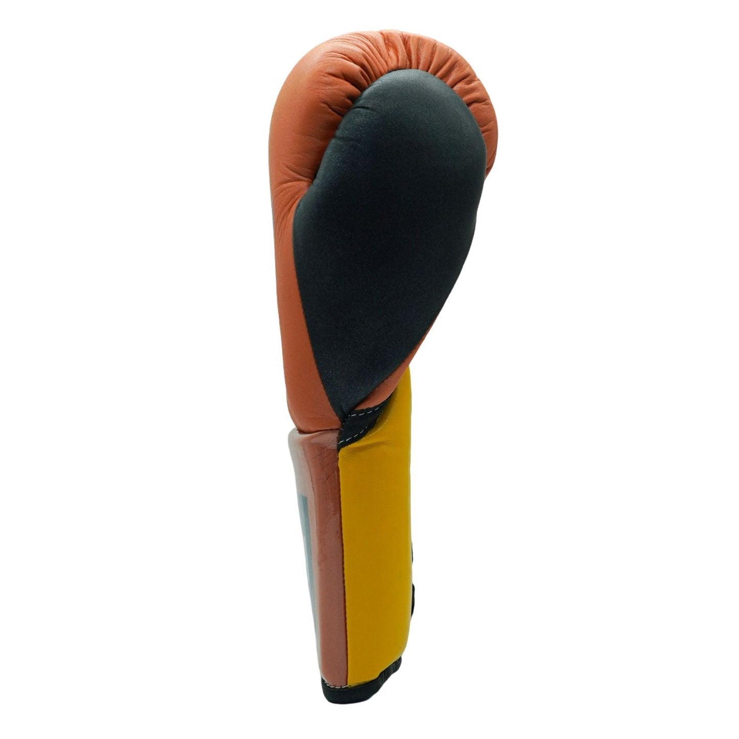 Bayoneta Boxing Gloves – Orange/ Black/ Yellow Velcro Training Gloves