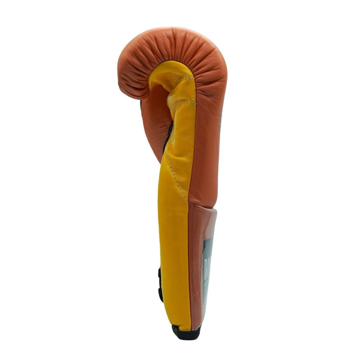 Bayoneta Boxing Gloves – Orange/ Black/ Yellow Velcro Training Gloves