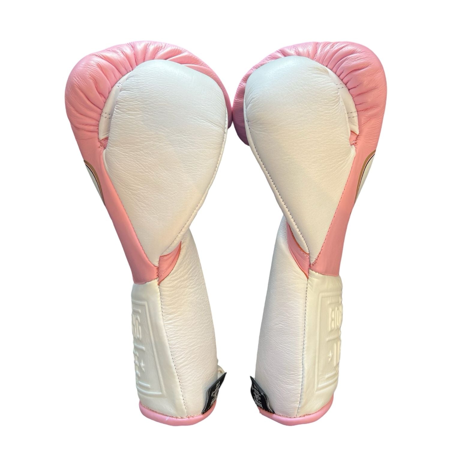 No Boxing No Life Boxing Gloves – Pink and Aqua Lace-up Edition
