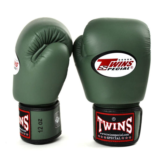 Olive Green Twins Special Boxing Gloves
