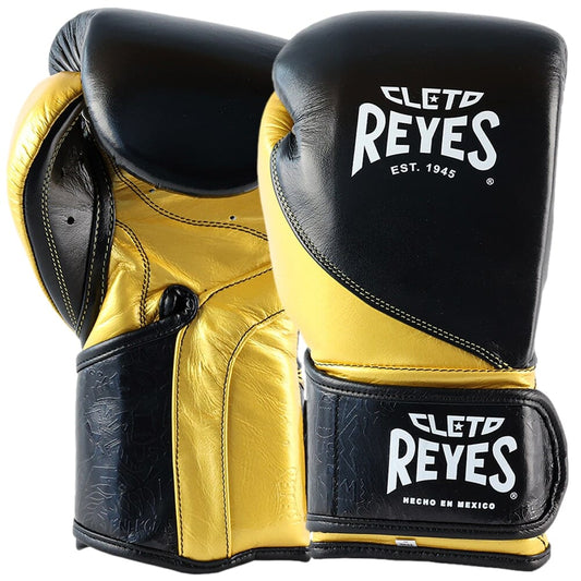 Cleto Reyes High Precision Boxing Gloves – Black & Gold