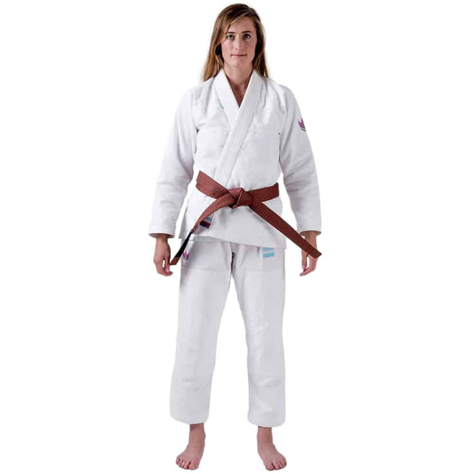 Kingz Women's Empowered Jiu-Jitsu Gi – White
