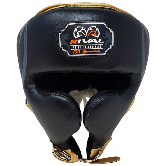 Rival RHG100 Professional Headgear – Black/Gold