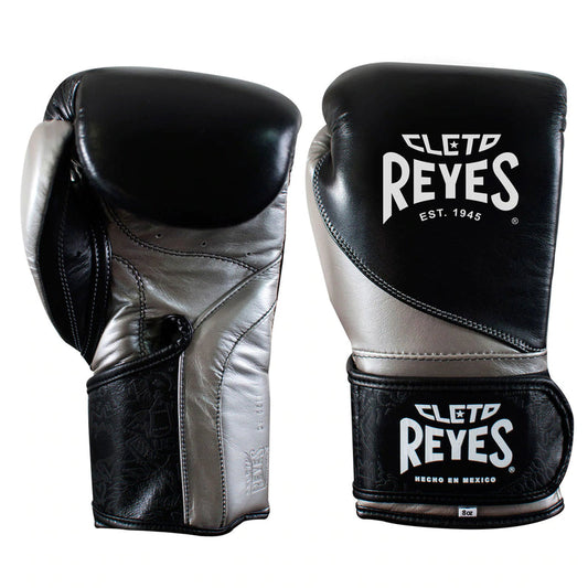 Cleto Reyes Training Boxing Gloves – Black/Silver