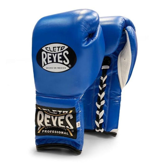 Cleto Reyes Boxing Gloves – Pro-Grade Training & Sparring Gear-Blue/White
