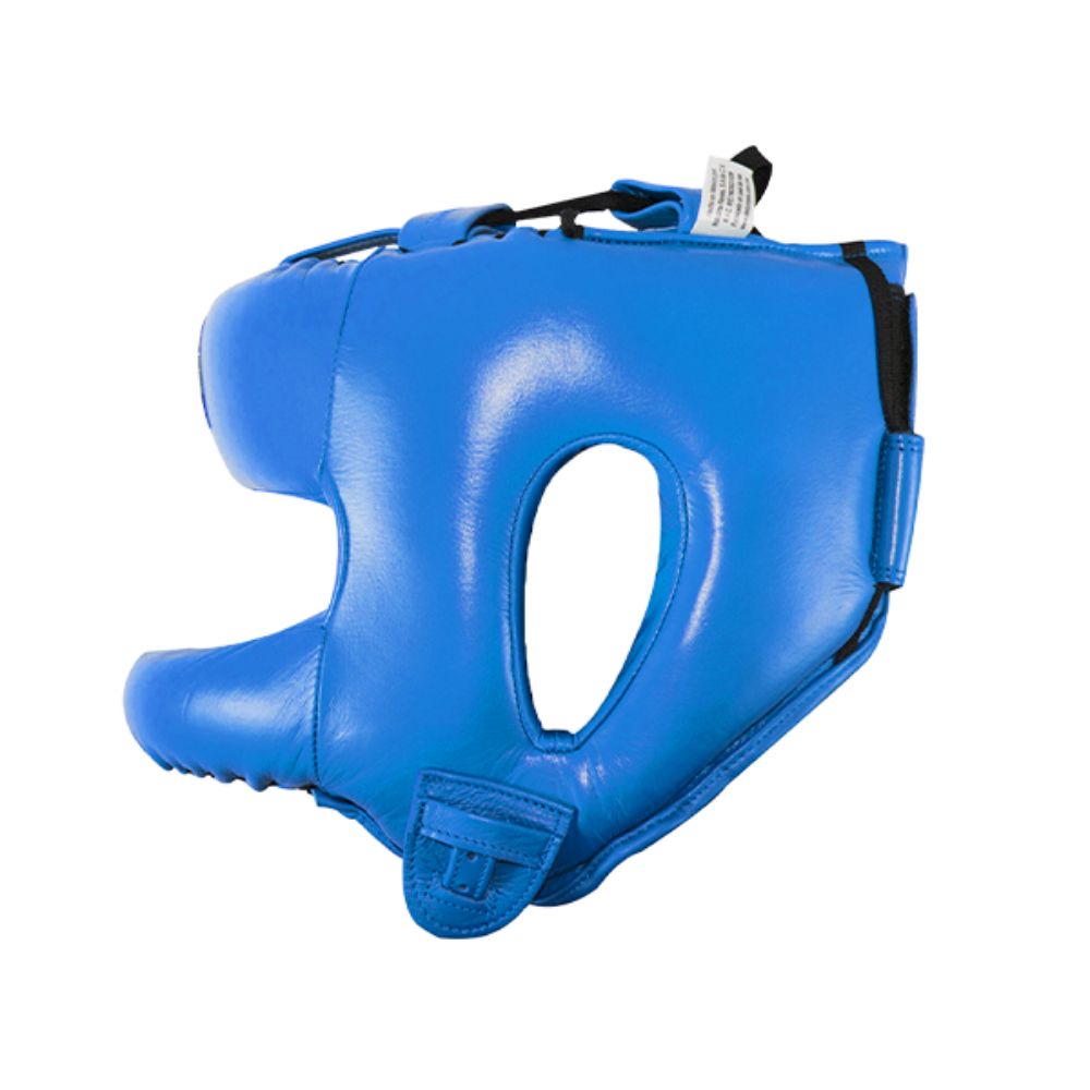 Cleto Reyes Full Face Headgear – Blue Boxing and Sparring Protection