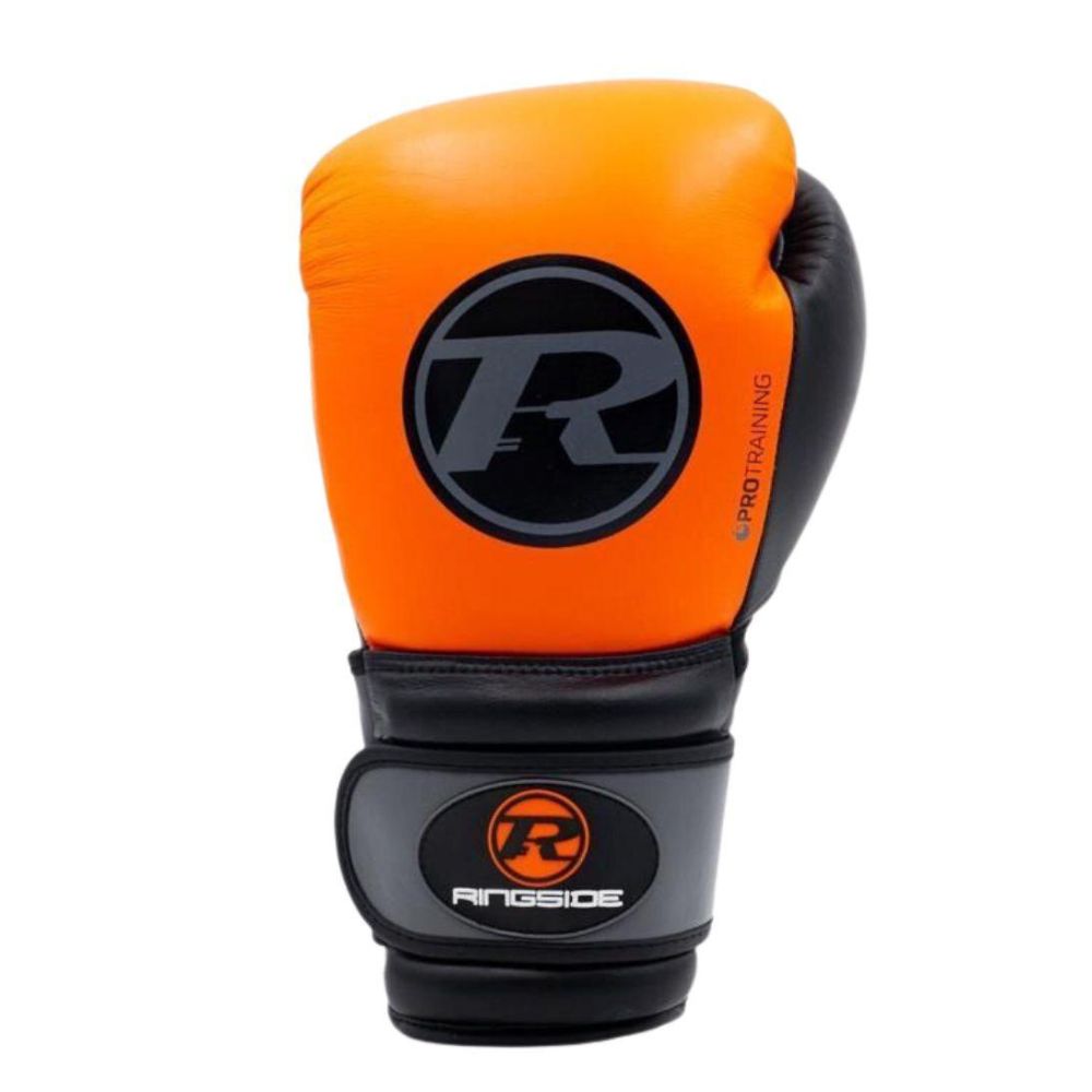 Ringside Pro Training  Boxing Gloves – Orange and Grey Fight Gear