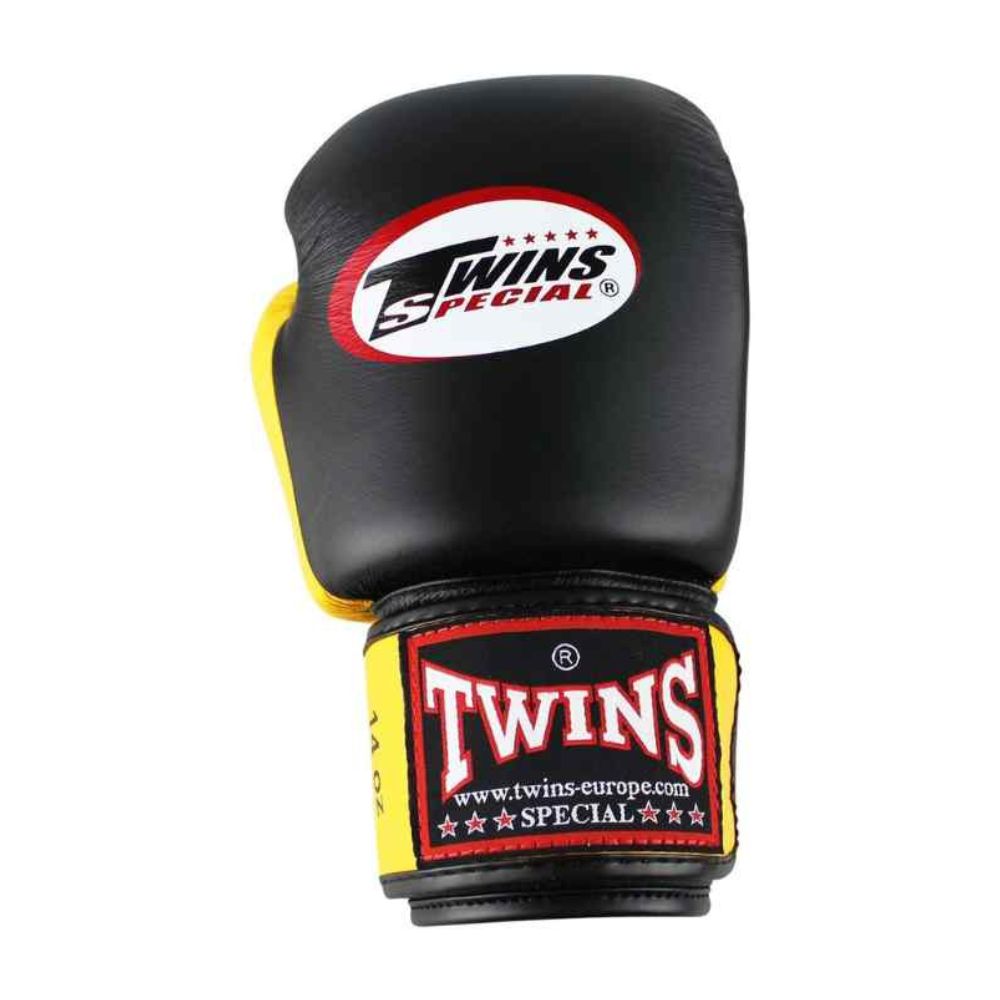 Twins Special  Boxing Gloves – Black & Gold| High-Quality Training & Sparring Gear