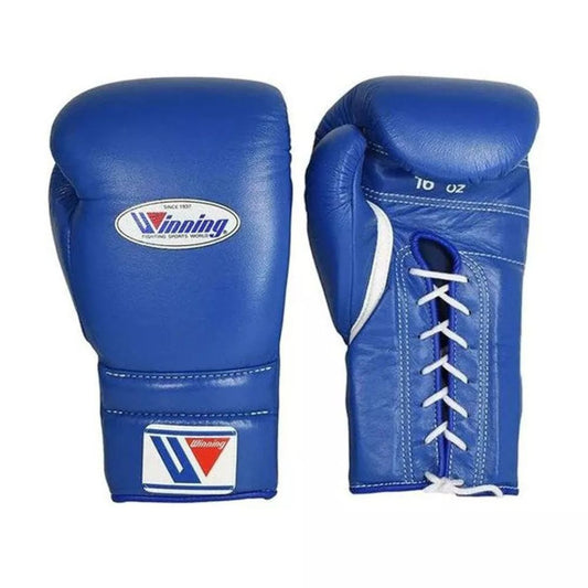 Winning Boxing Set: Blue Gloves, FG-2900 Headgear & CPS-500 Guard