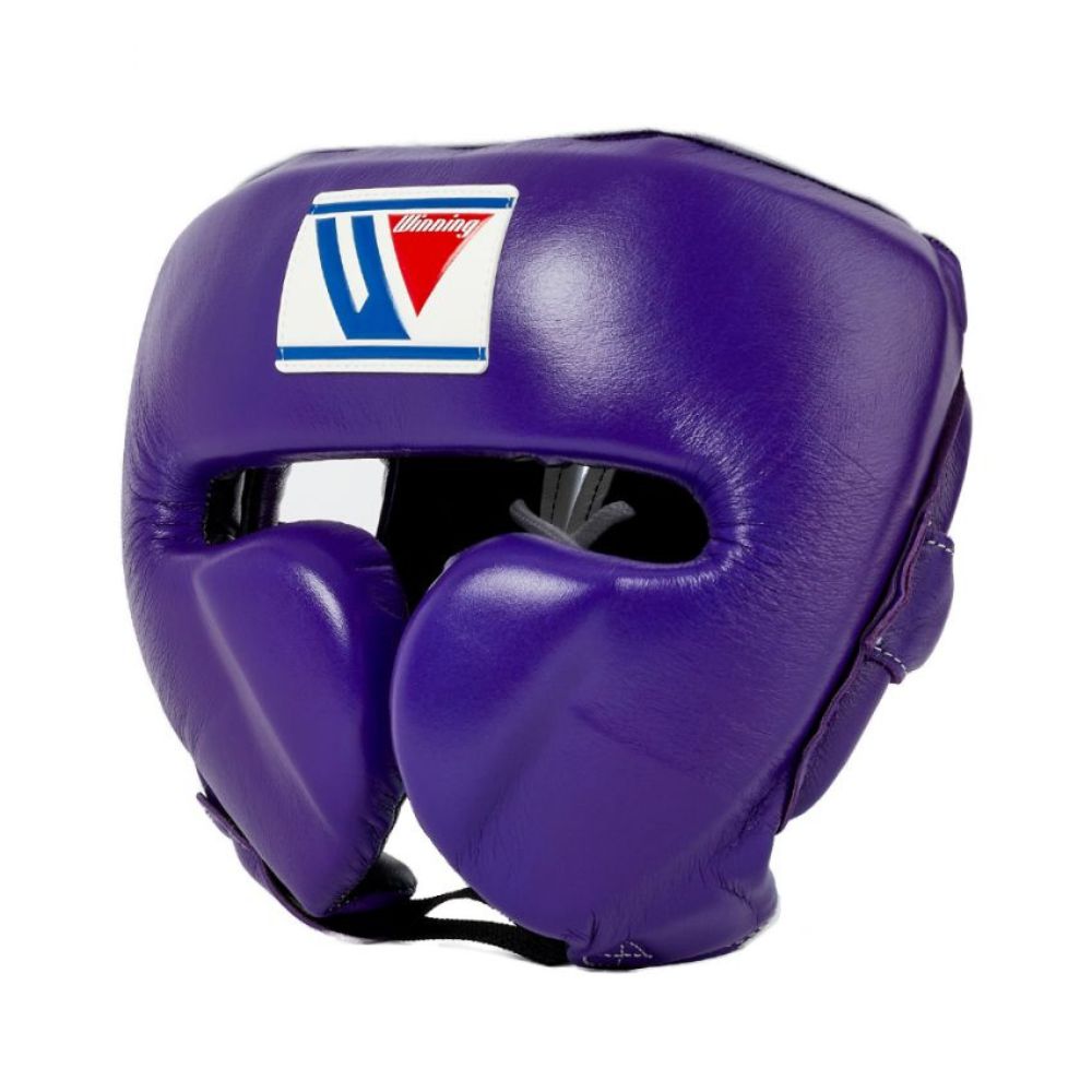 Winning Full-Face Headgear – Premium Boxing & Sparring Protection in Purple