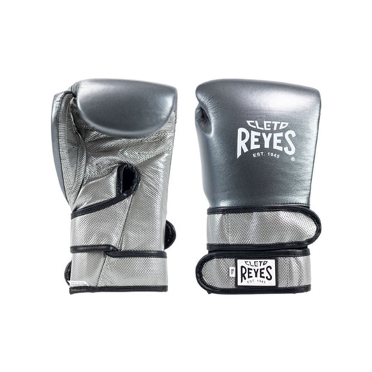 Cleto Reyes Oxford Grey and Silver Boxing Gloves – Premium Training & Sparring Gloves