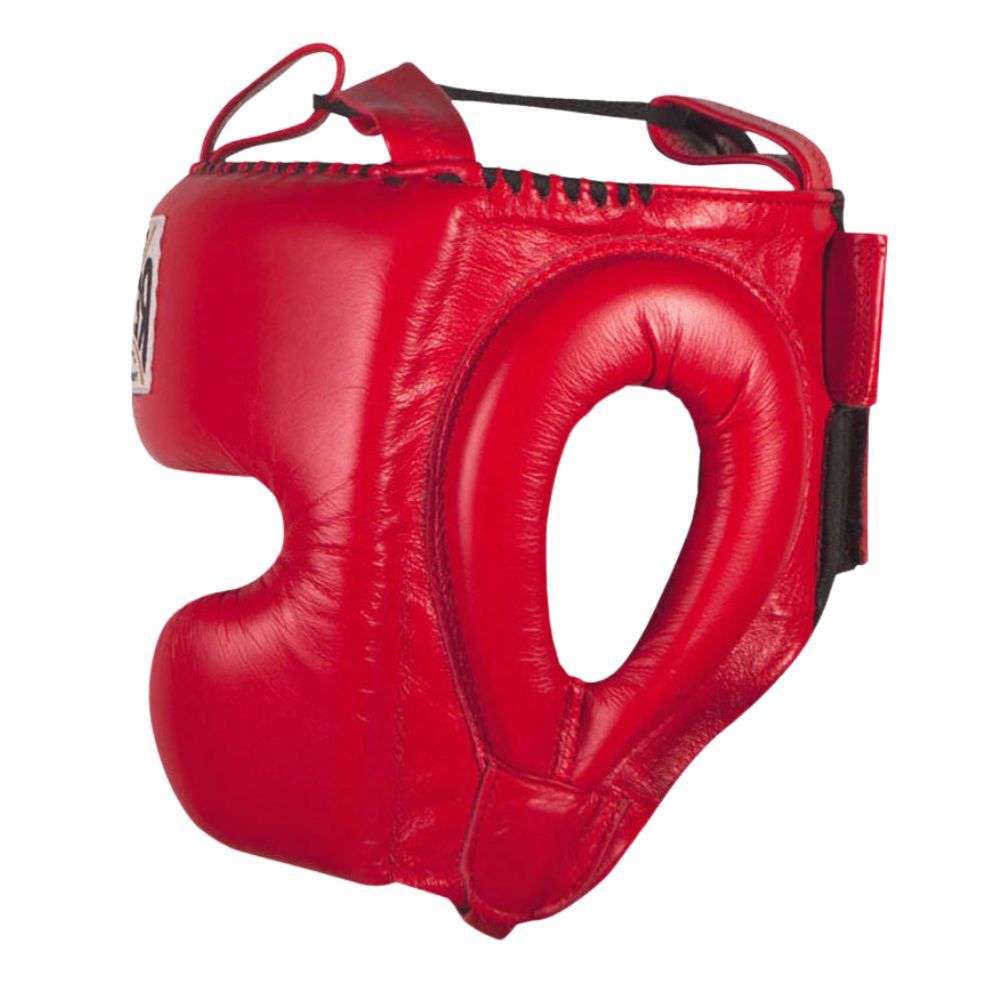 Cleto Reyes Closed Face Head Guard - Red