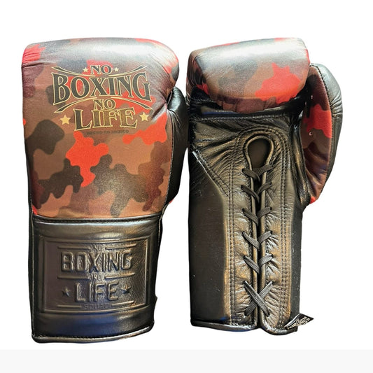 No Boxing No Life Camo  Boxing Gloves – Premium Fight Gear