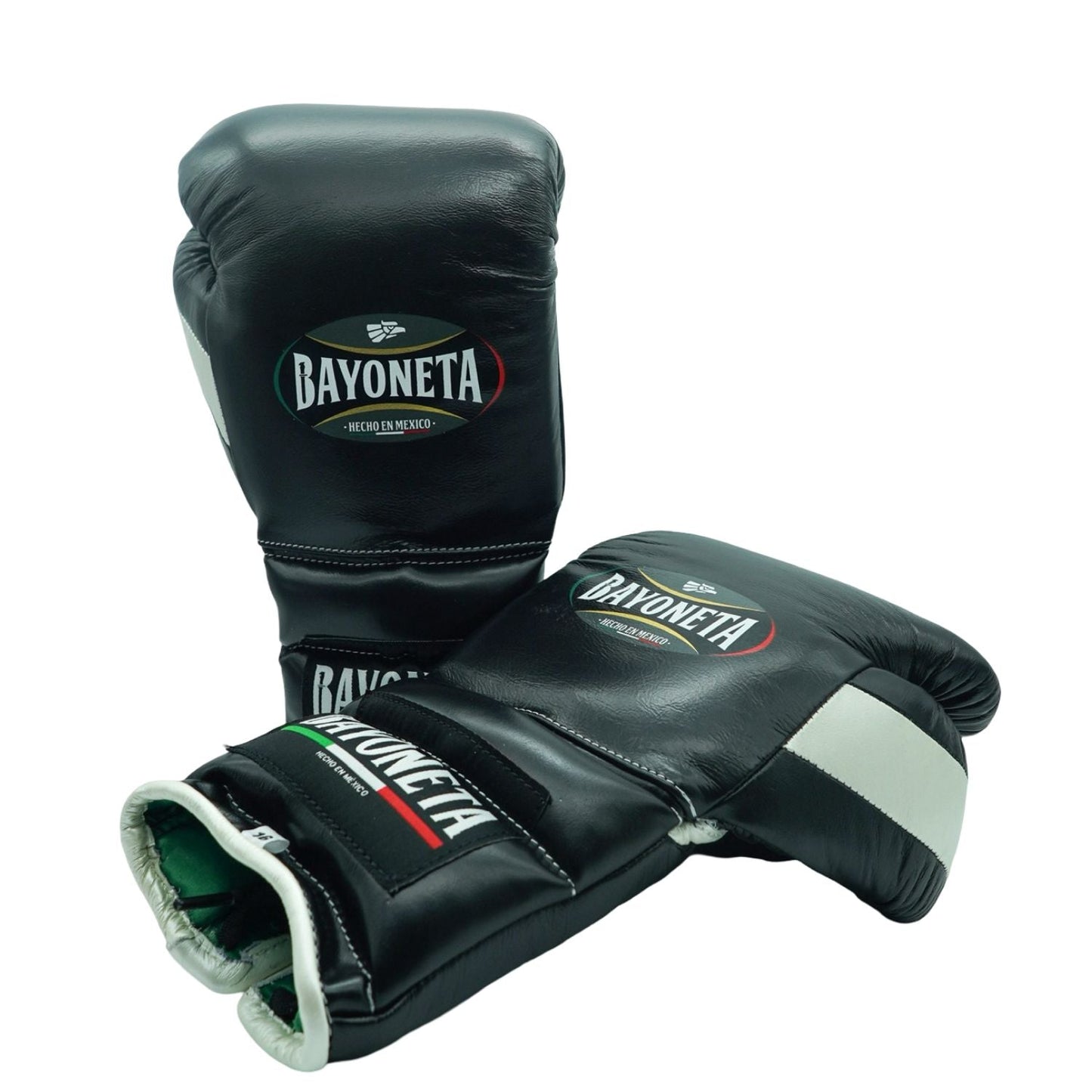 Bayoneta Boxing Gloves – Black Lace-Up Mexican-Style Training Gloves