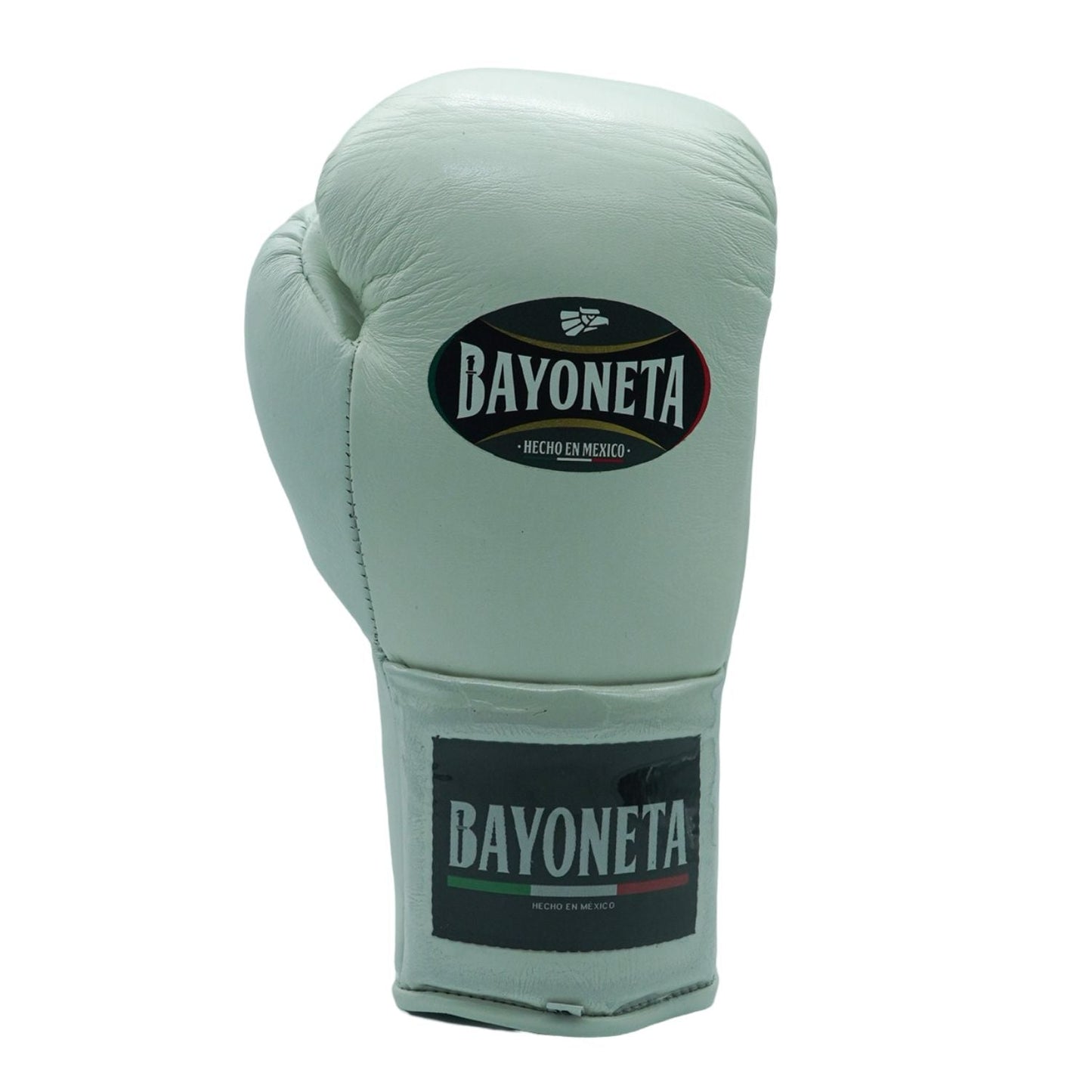 Bayoneta Boxing Gloves – Full White Lace-Up Mexican-Style Training Gloves