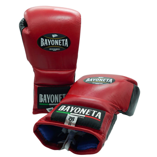 Bayoneta Premium MX Latex Gloves - Red/ Black