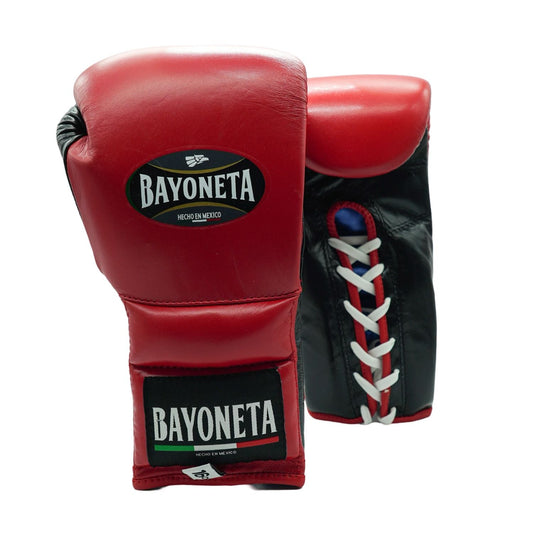 Bayoneta Premium MX Latex Gloves - Red/ Black