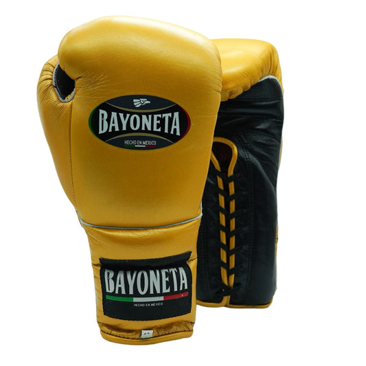 Bayoneta Premium Multilayer Horse Hair Gloves - Caramel Gold/ Black