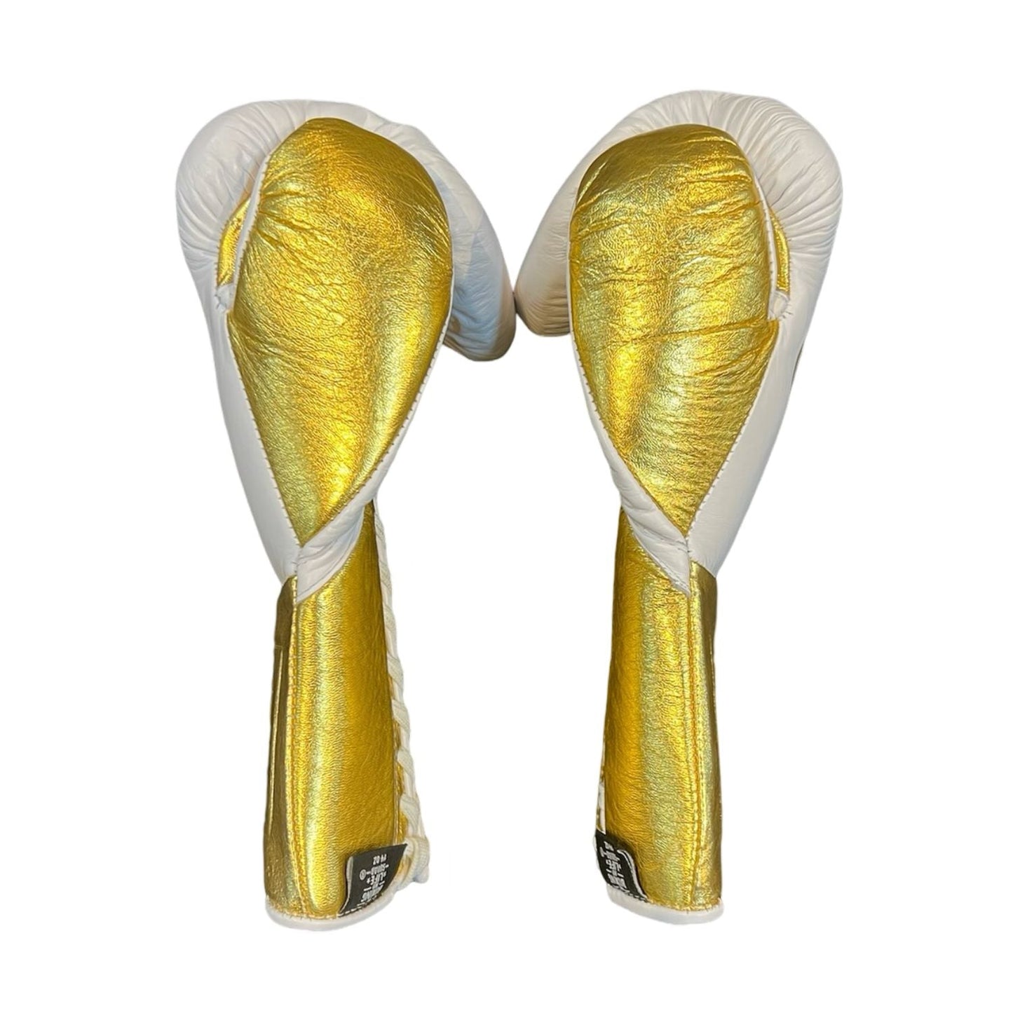 No Boxing No Life Gloves – Gold & White Premium Training Gear