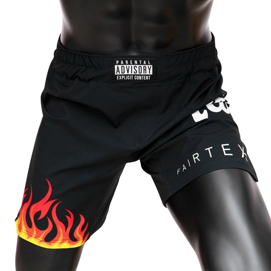 Fairtex MMA Board Shorts - Burn Flame Design