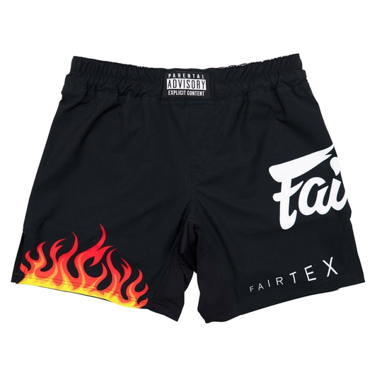 Fairtex MMA Board Shorts - Burn Flame Design