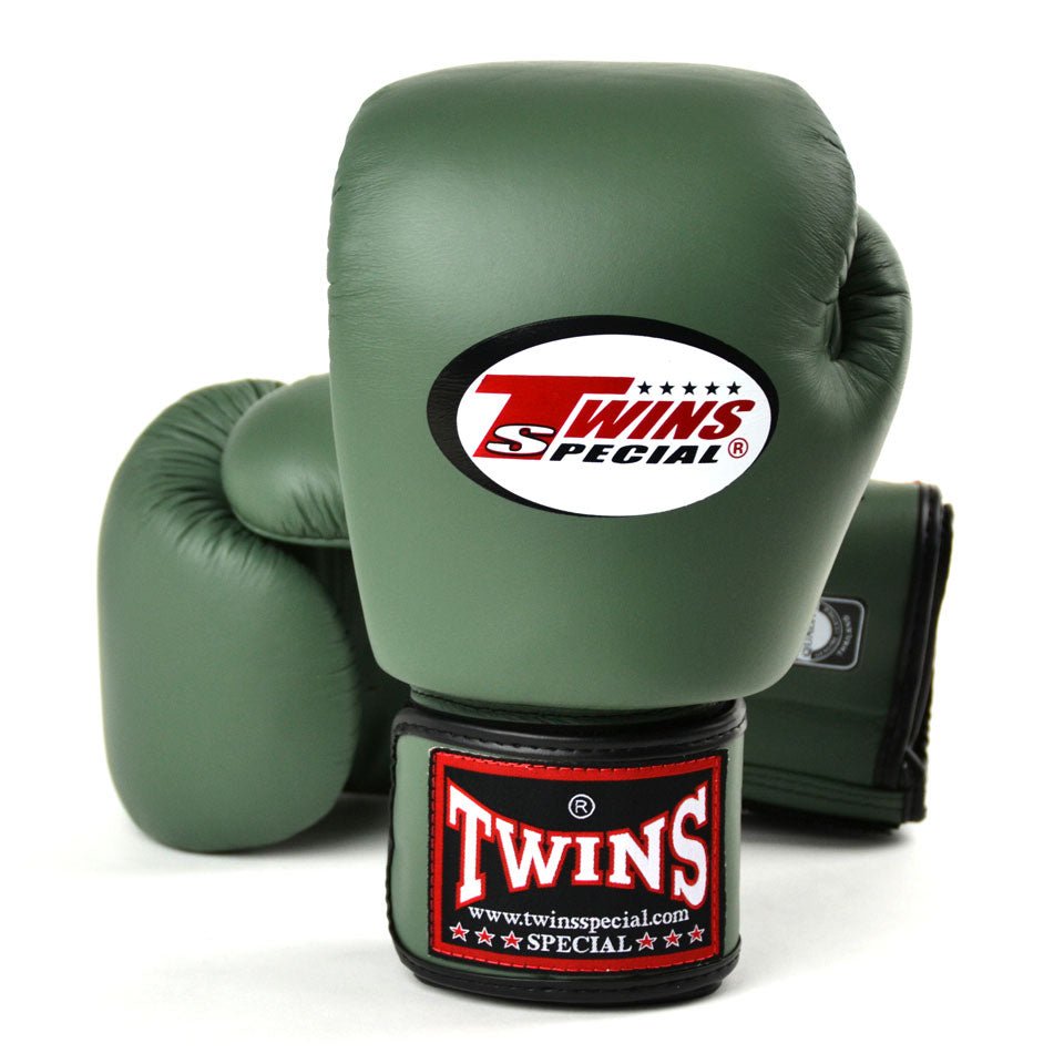 Olive Green Twins Special Boxing Gloves