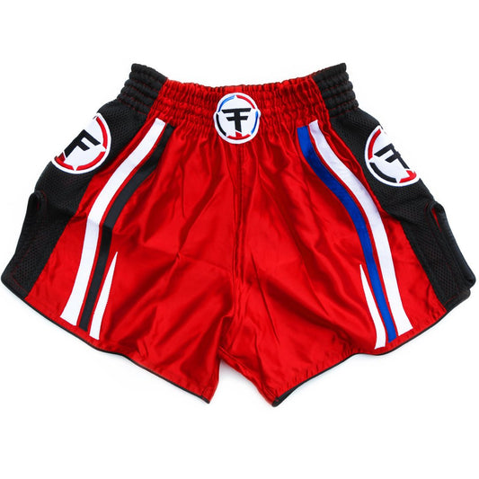 Thai Fighter Muay Thai Shorts - Red/Black