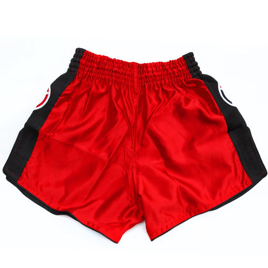 Thai Fighter Muay Thai Shorts - Red/Black